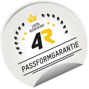 Passformgarantie - 100% risikofrei
