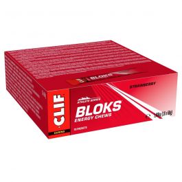 Clif Shot Bloks Strawberry Karton