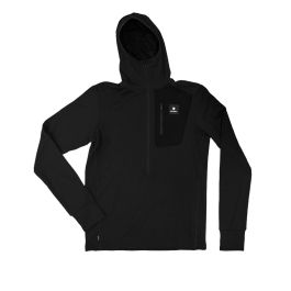 Combat Half Zip Fleece Hoodie